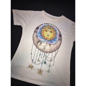 sun and moon t shirt